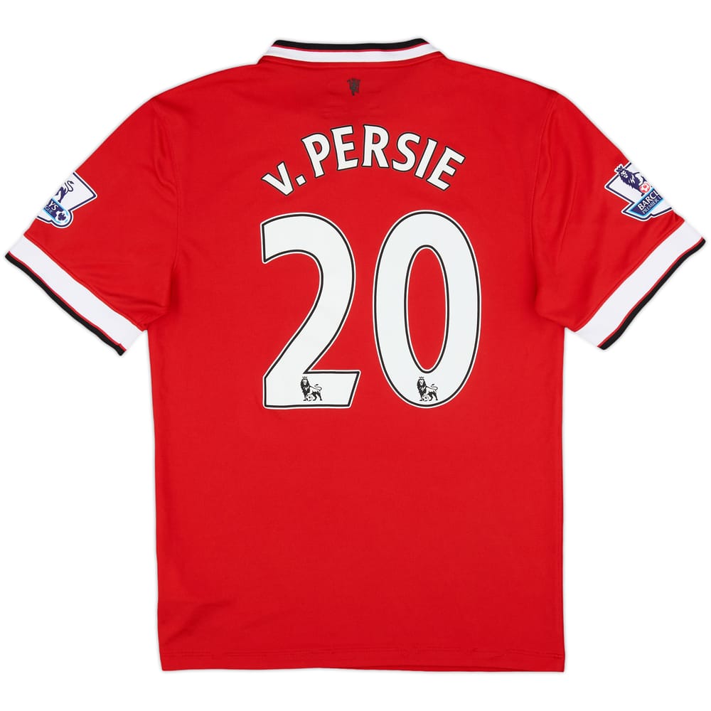 2014-15 Manchester United Home Shirt v.Persie #20 - 6/10 - (S)