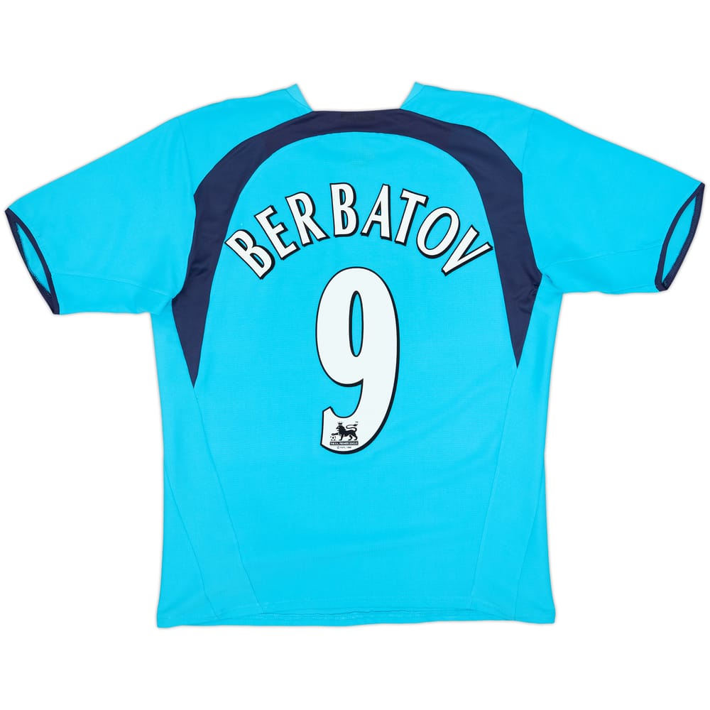2006-07 Tottenham Away Shirt Berbatov #9 - 8/10 - (M)