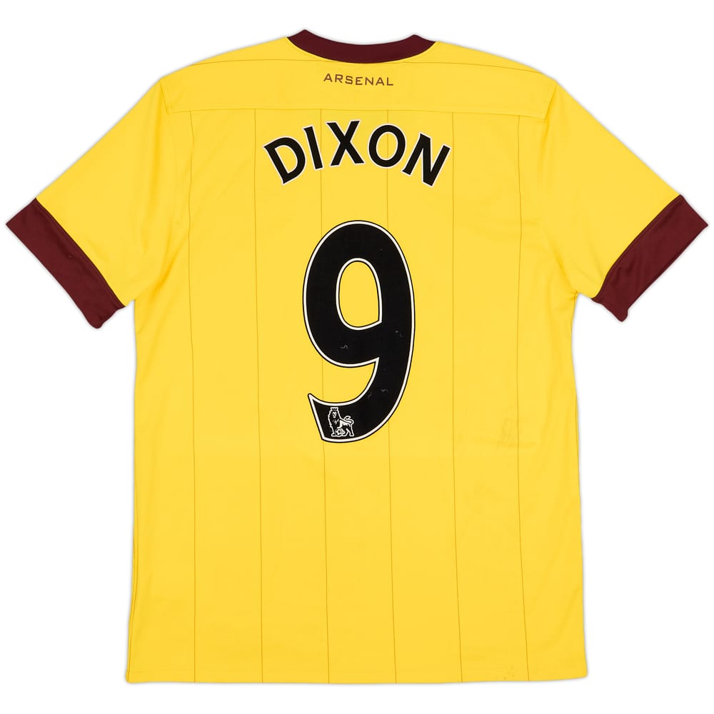 2010-13 Arsenal Away Shirt Dixon #9 - 8/10 - (L)