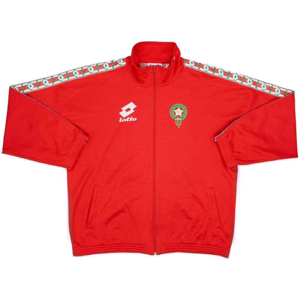 1996-98 Morocco Lotto Track Jacket - 8/10 - (XXL)