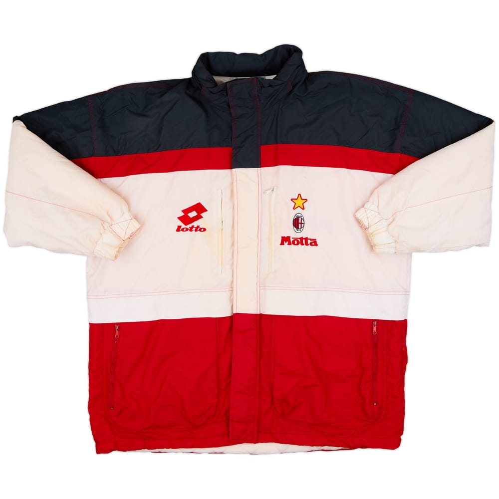 1994-95 AC Milan Lotto Padded Bench Coat - 4/10 - (XL)