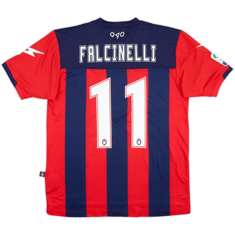 2016-17 Crotone Match Issue Home Shirt Falcinelli #11