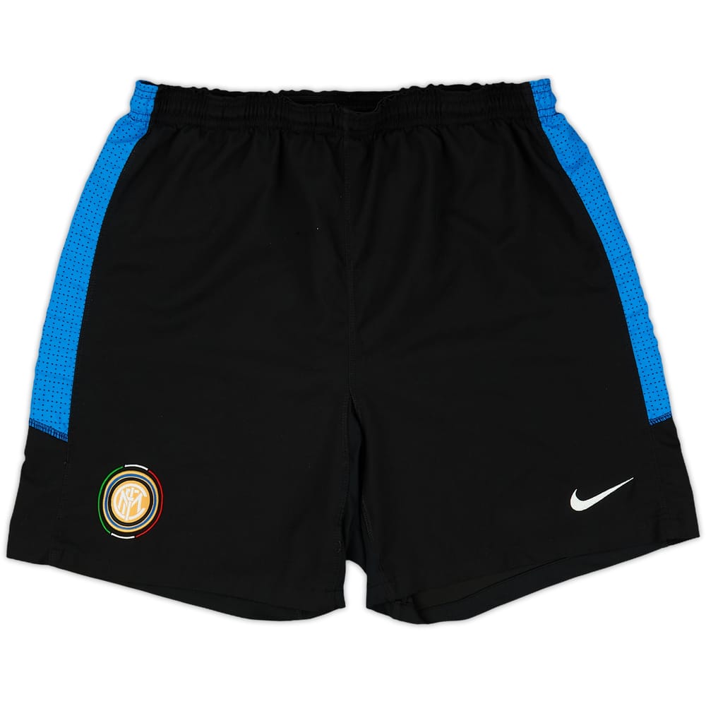 2009-10 Inter Milan Nike Training Shorts - 9/10 - (L)
