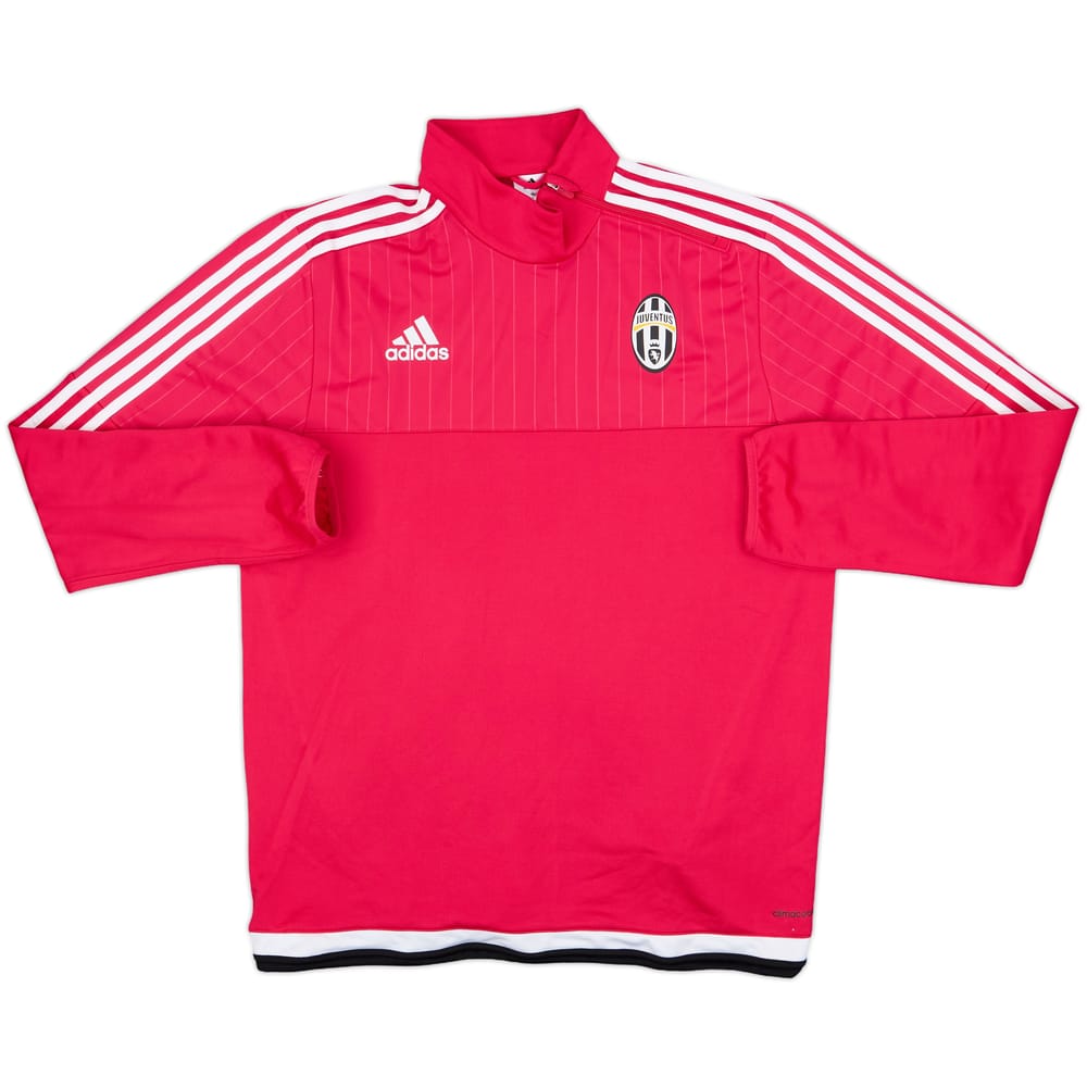 2015-16 Juventus adidas 1/4 Zip Drill Top - 9/10 - (L)