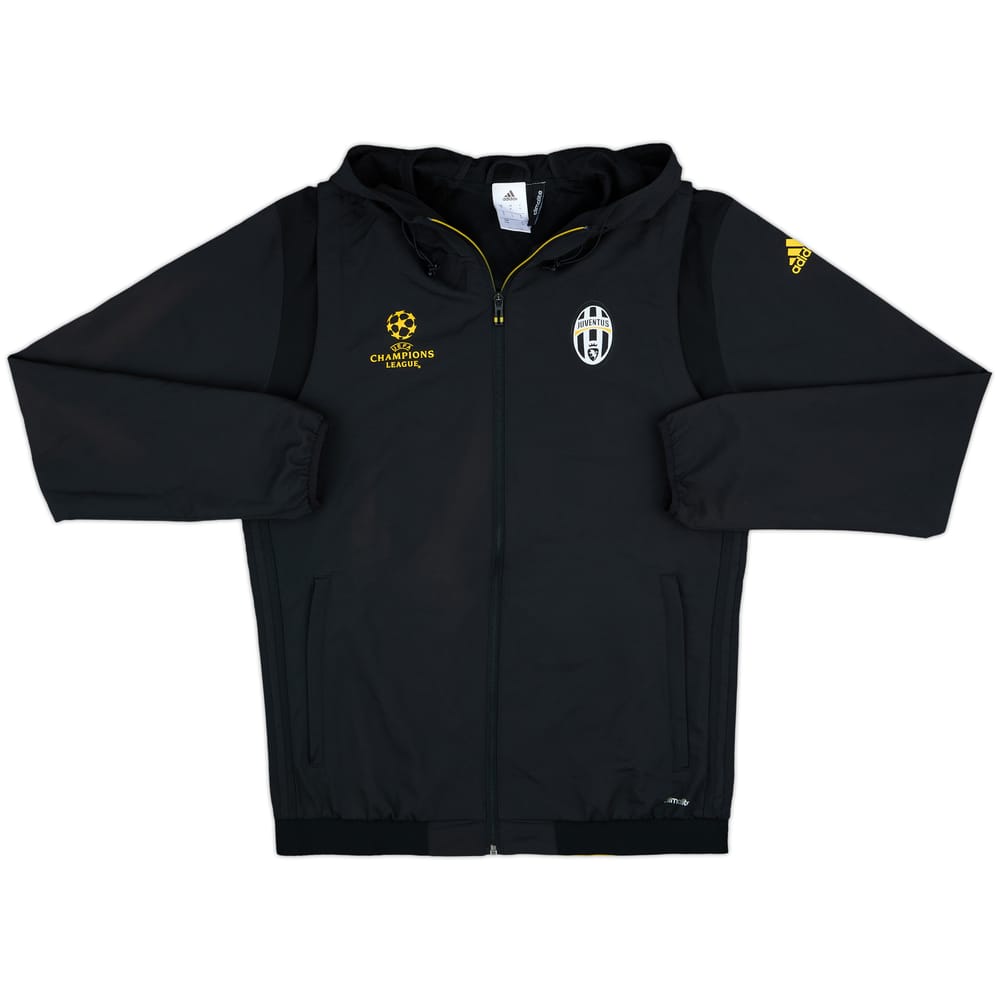 2016-17 Juventus adidas CL Hooded Track Jacket - 9/10 - (M)