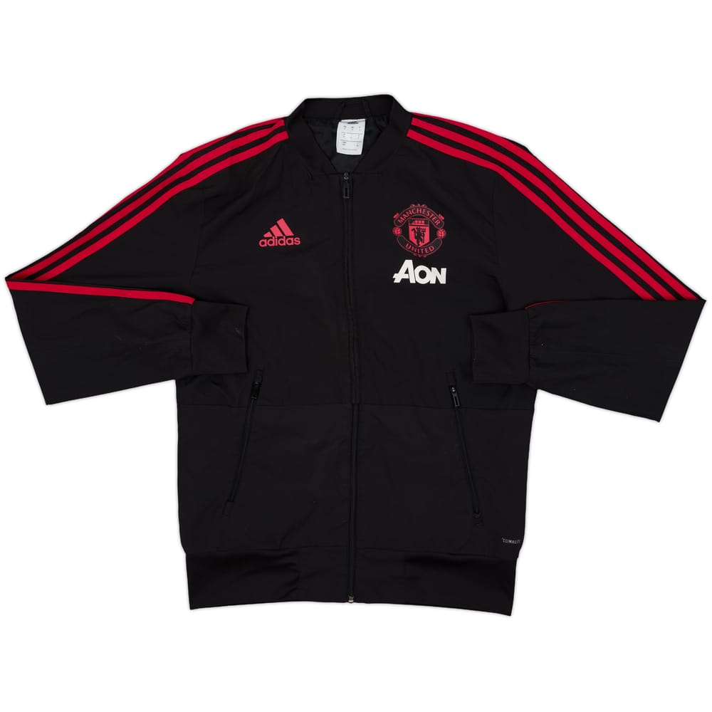 2018-19 Manchester United adidas Track Jacket - 9/10 - (S)