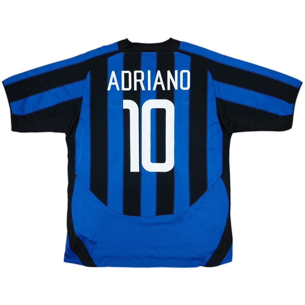 2003-04 Inter Milan Home Shirt Adriano #10 - 7/10 - (XL)