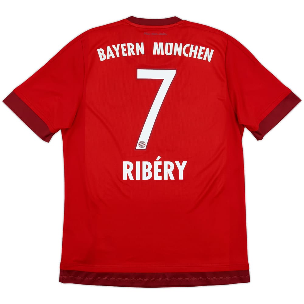 2015-16 Bayern Munich Home Shirt Ribery #7 - 10/10 - (L)