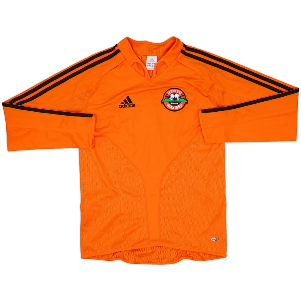 2005-06 Shakhtar Donetsk Home L/S Shirt - 9/10 - (S)