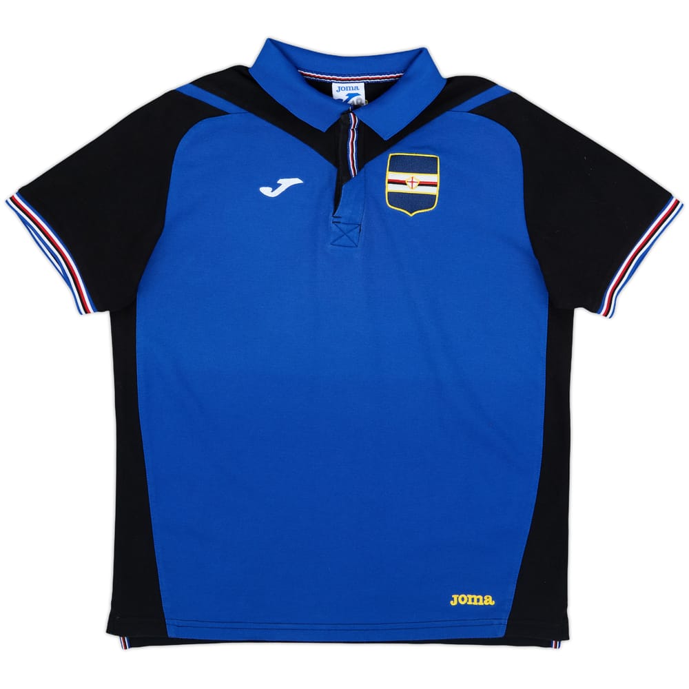 2017-18 Sampdoria Joma Polo Shirt - 8/10 - (L)