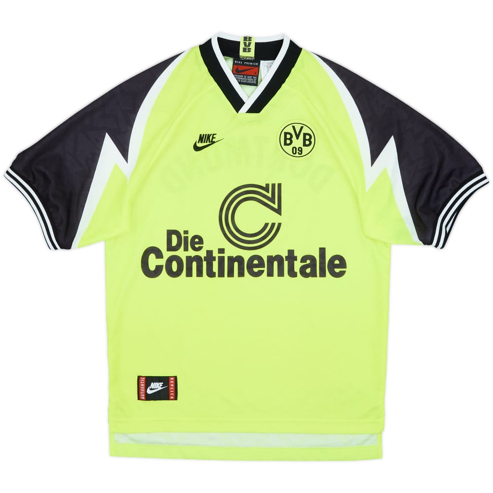 1995-96 Borussia Dortmund Home Shirt - 8/10 - (S)