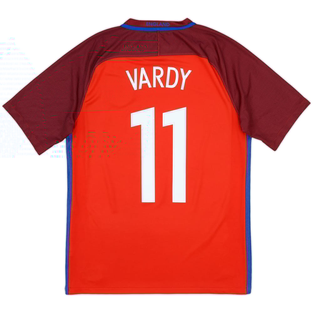 2016-17 England Away Shirt Vardy #11 - 10/10 - (M)