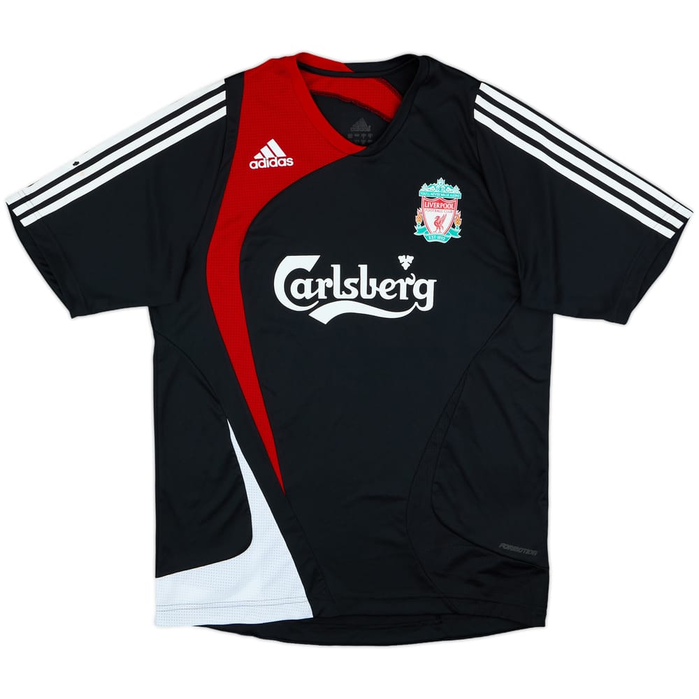 2007-08 Liverpool adidas Formotion Training Shirt - 8/10 - (L)