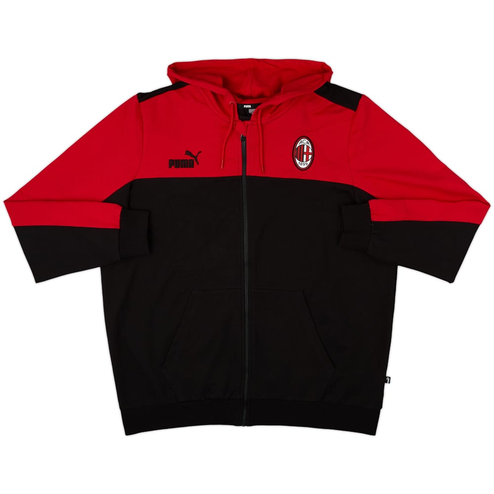 2022-23 AC Milan Puma Hooded Track Jacket - 9/10 - (XL)