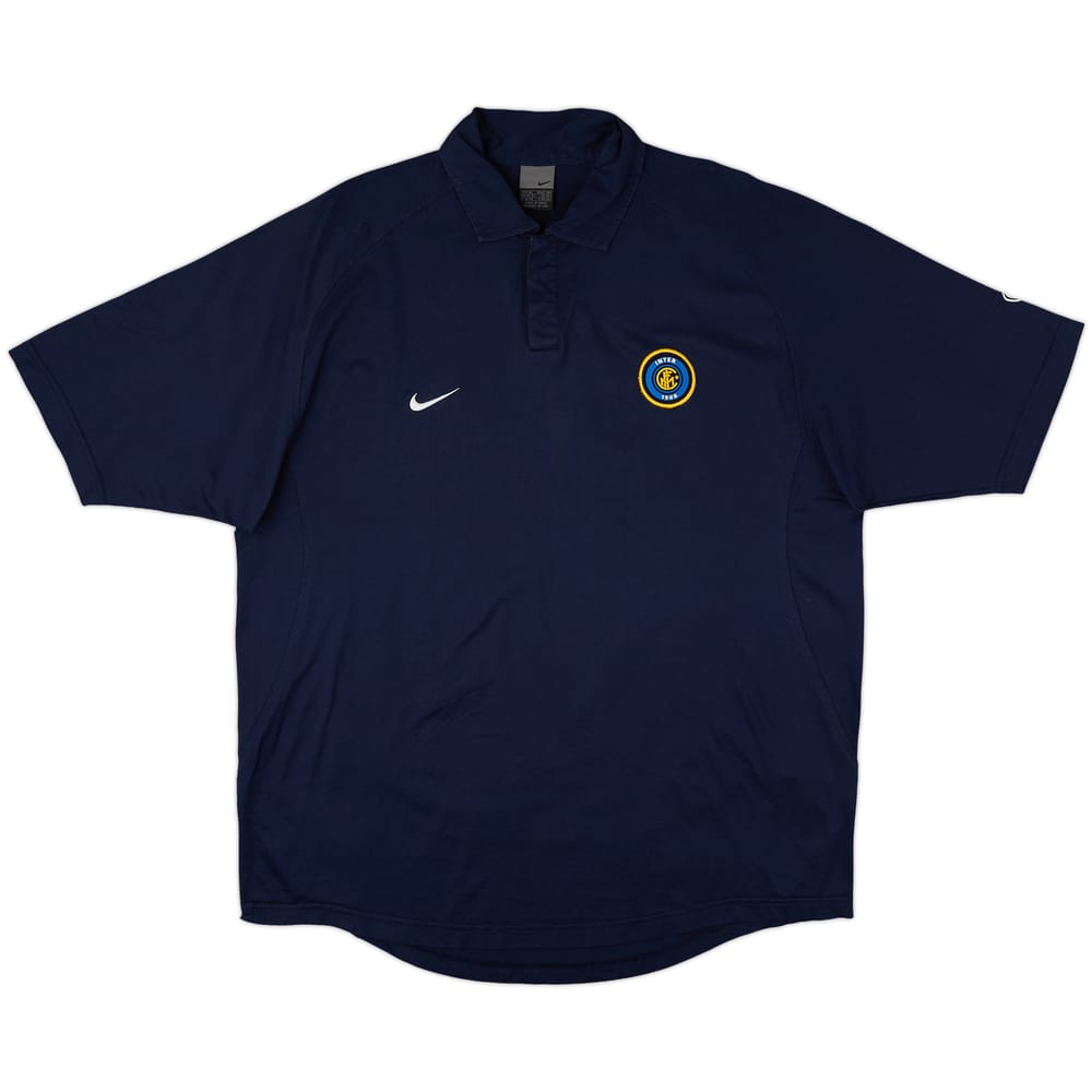 2003-04 Inter Milan Nike Polo Shirt - 9/10 - (XL)