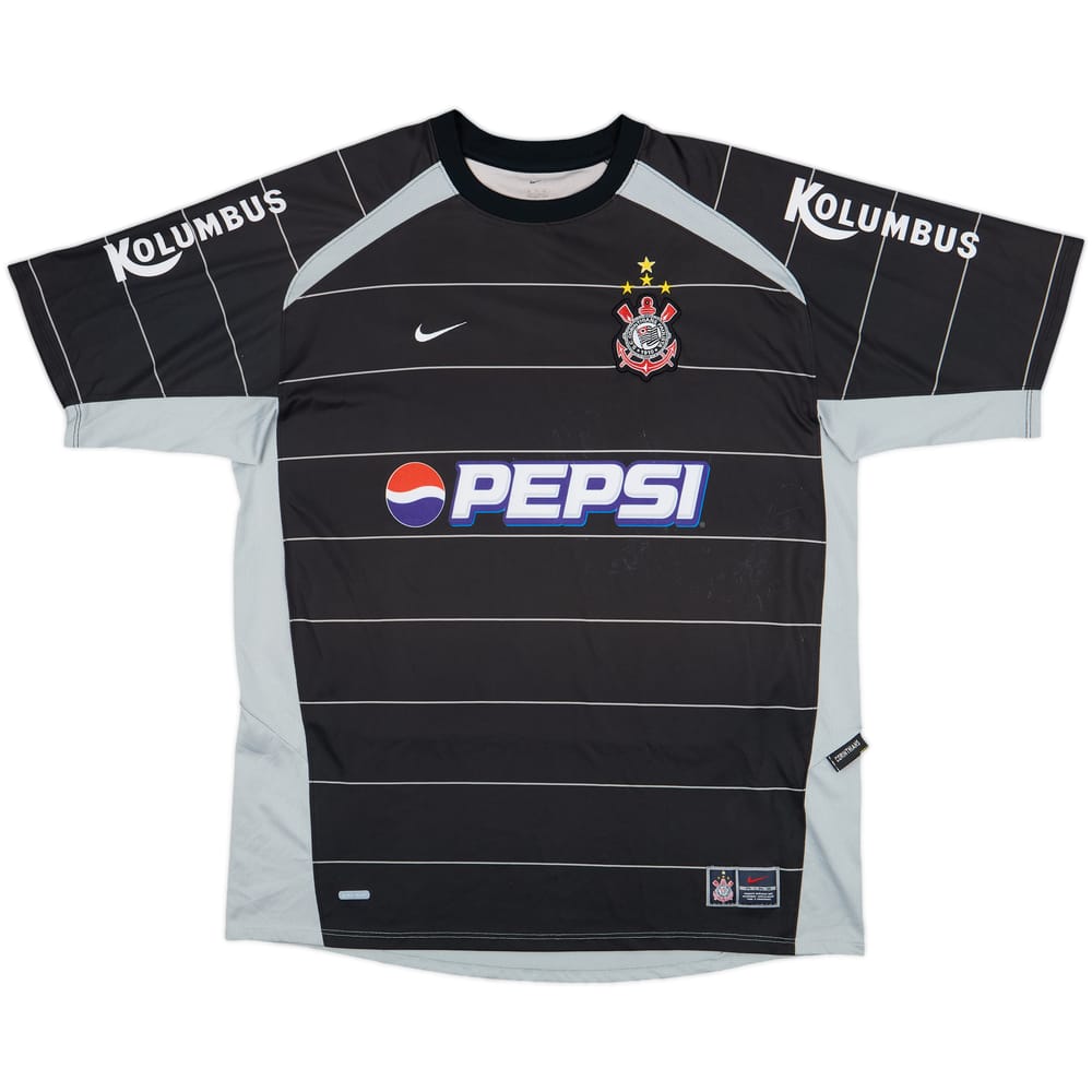 2004-05 Corinthians Third Shirt #10 (Tevez) - 6/10 - (XL)