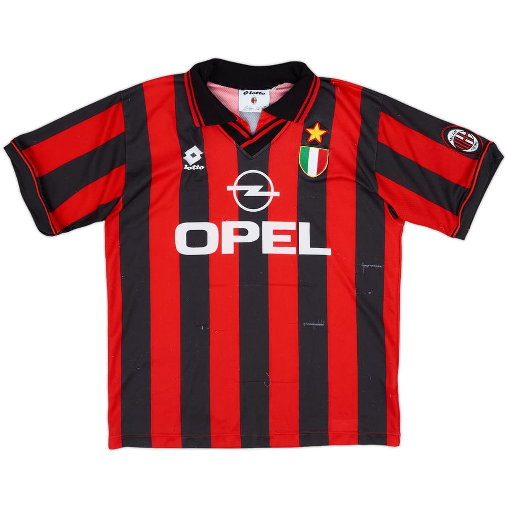 1996-97 AC Milan Home Shirt - 5/10 - (S)