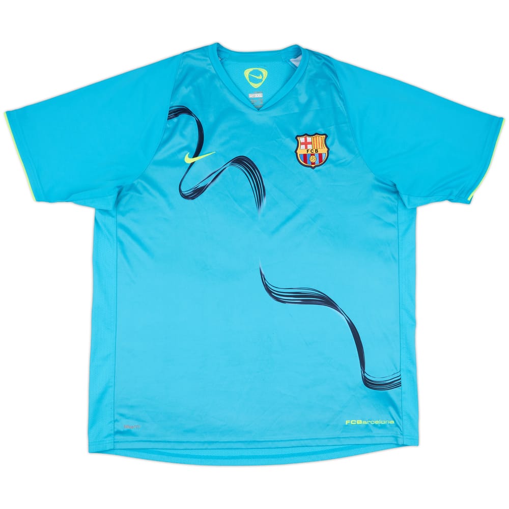 2007-08 Barcelona Nike Training Shirt - 7/10 - (XXL)