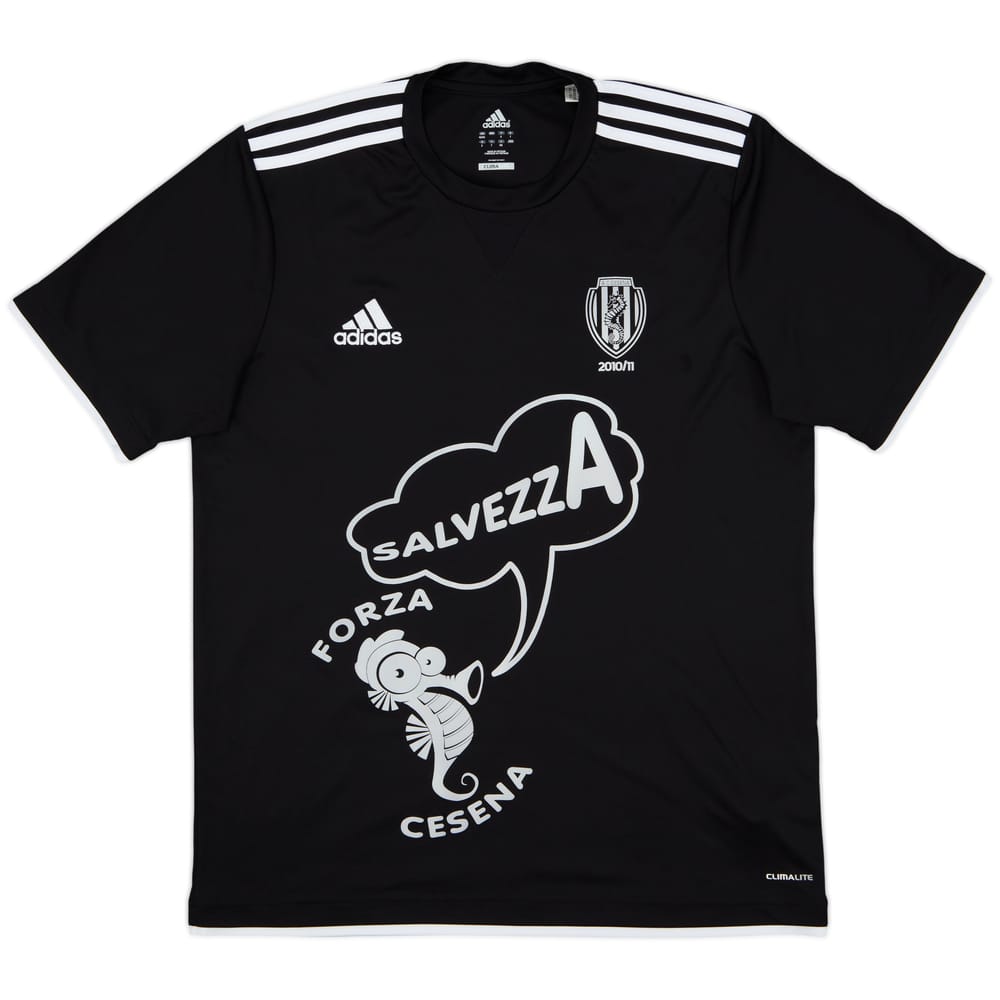 2010-11 Cesena adidas 'Salvezza' Fan Shirt - 9/10 - (L)