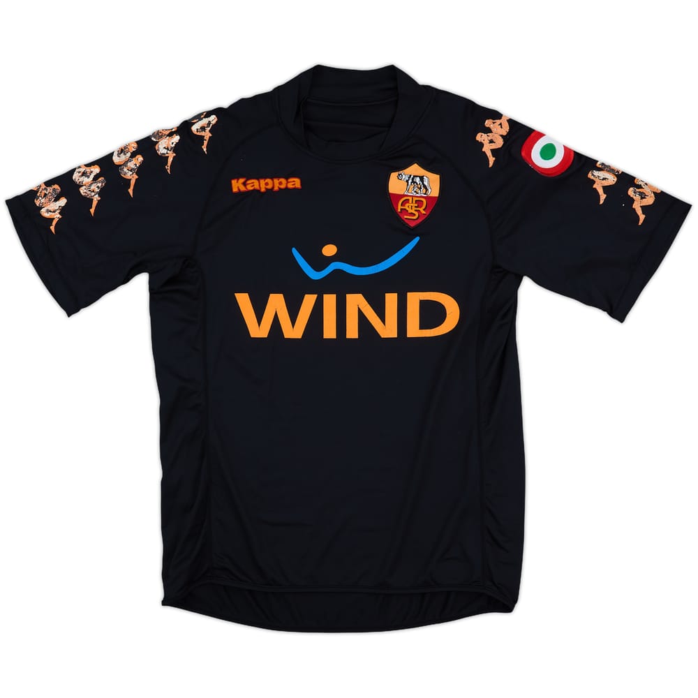 2008-09 Roma Third Shirt - 5/10 - (L.Boys)