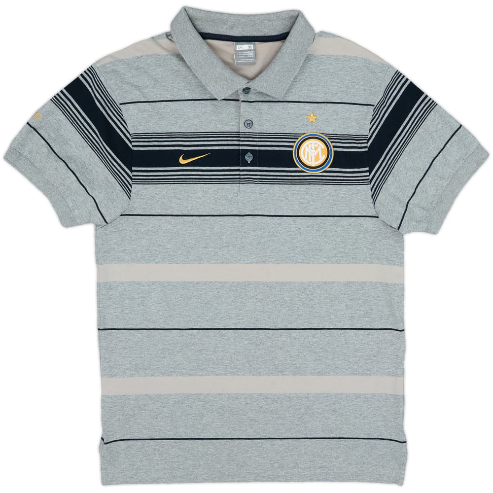 2009-10 Inter Milan Nike Polo Shirt - 8/10 - (M)