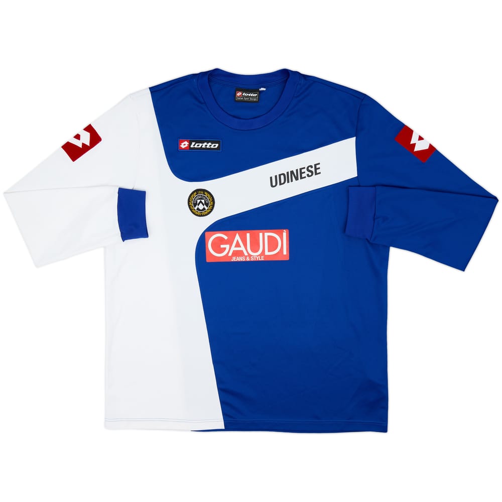 2006-07 Udinese Lotto Training L/S Shirt - 7/10 - (XL)