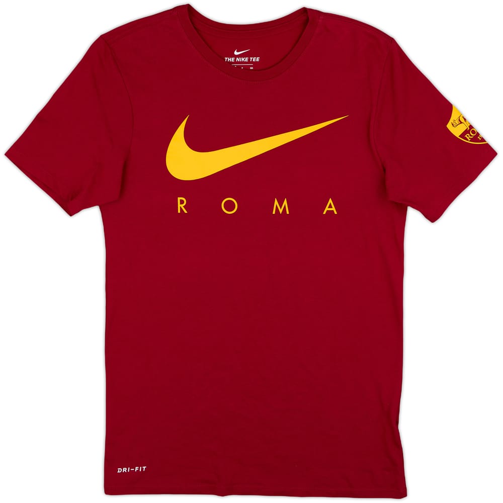 2017-18 Roma Nike Cotton Tee - 10/10 - (S)