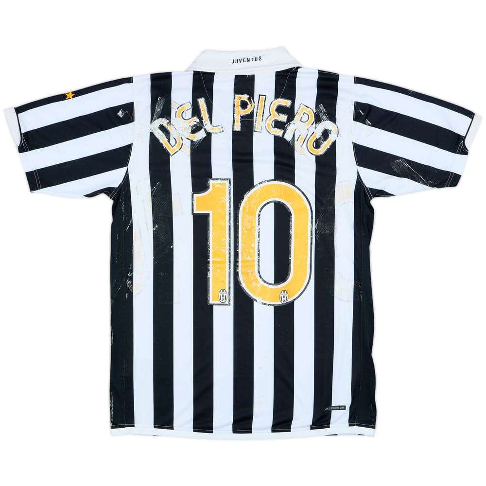 2006-07 Juventus Home Shirt Del Piero #10 - 3/10 - (M)