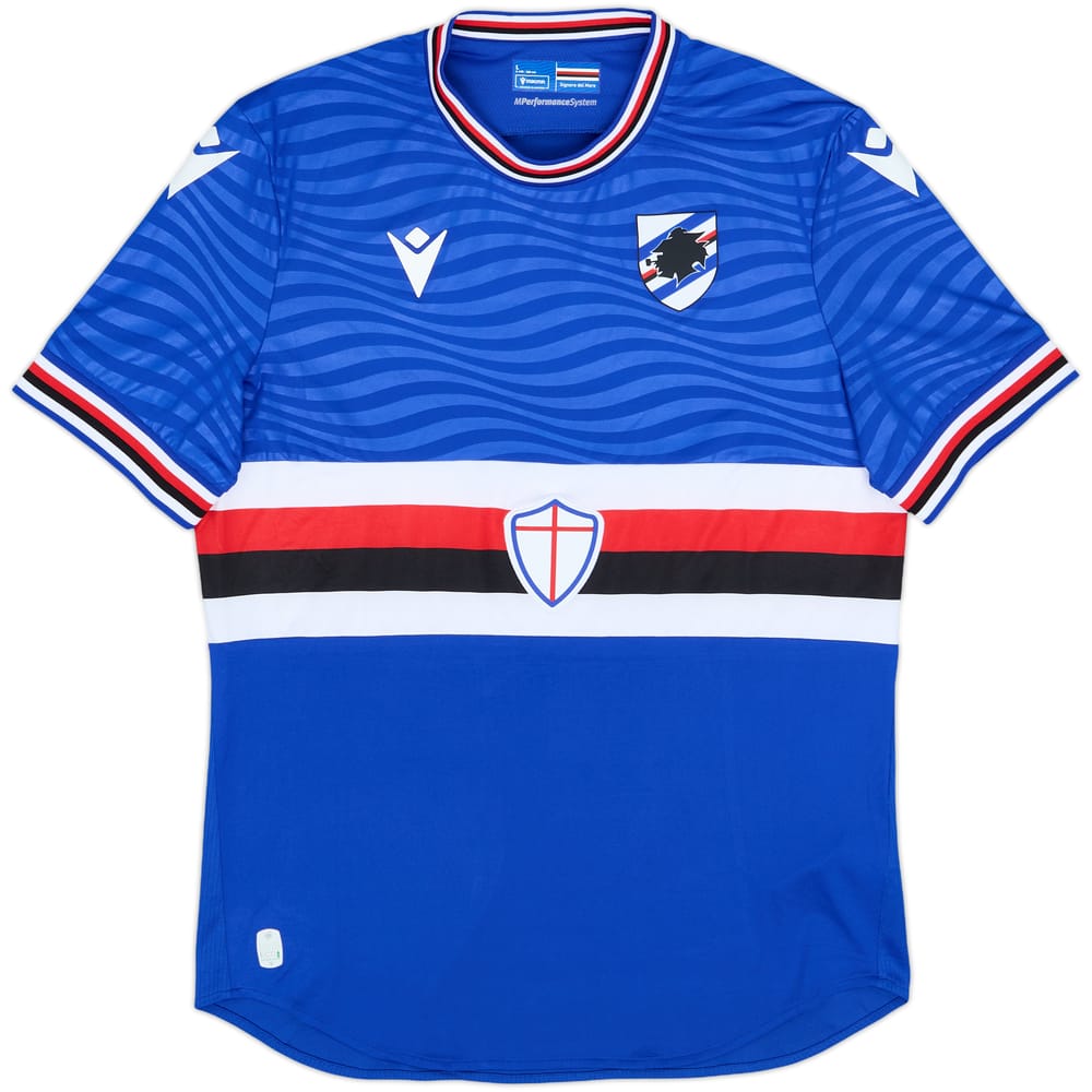 2023-24 Sampdoria Home Shirt - 8/10 - (L)
