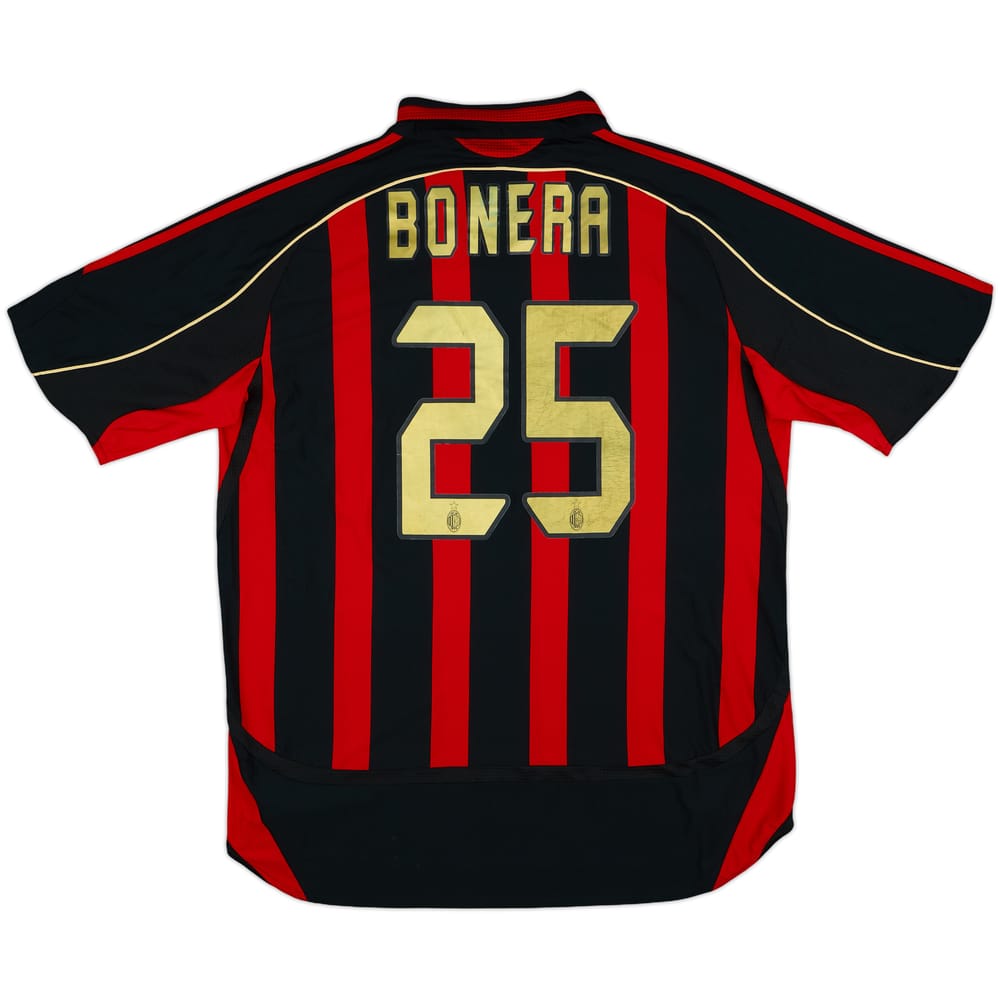 2006-07 AC Milan Home Shirt Bonera #25 - 5/10 - (XL)