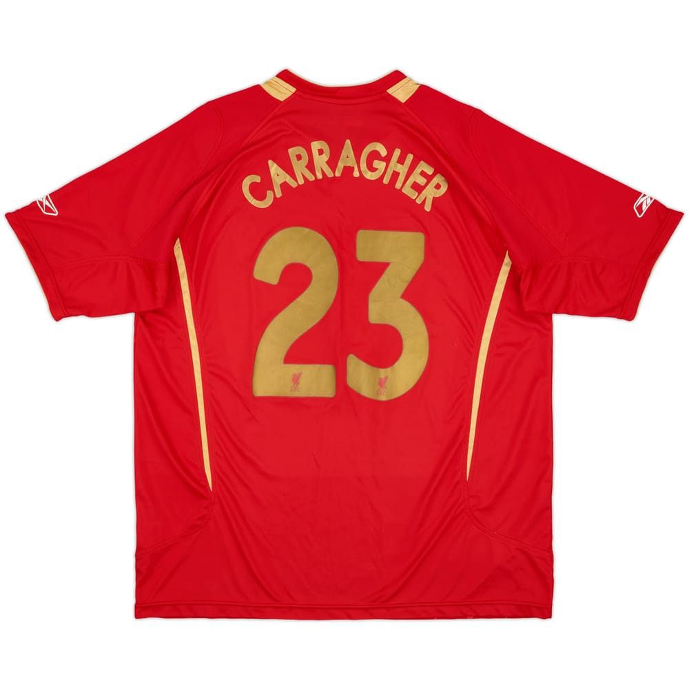 2005-06 Liverpool CL Home Shirt Carragher #23 - 6/10 - (XL)