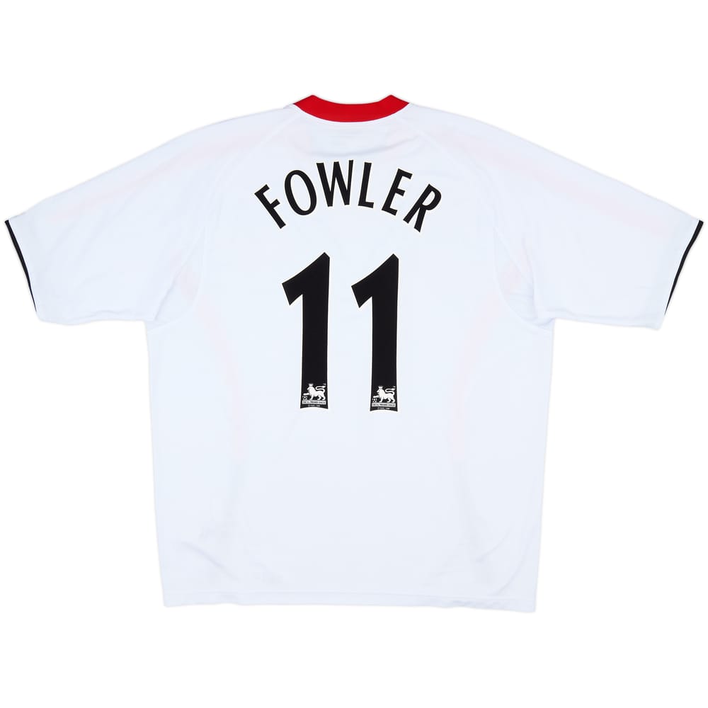 2005-06 Liverpool Away Shirt Fowler #11 - 8/10 - (XL)