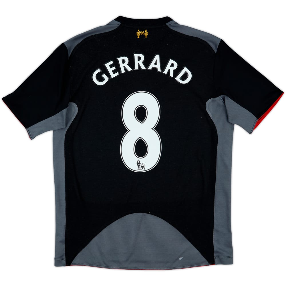 2012-13 Liverpool Away Shirt Gerrard #8 - 6/10 - (M)