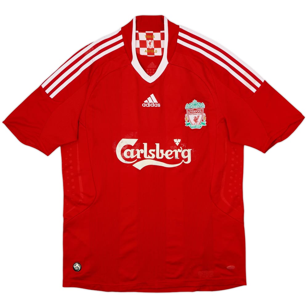 2008-10 Liverpool Home Shirt - 5/10 - (M)