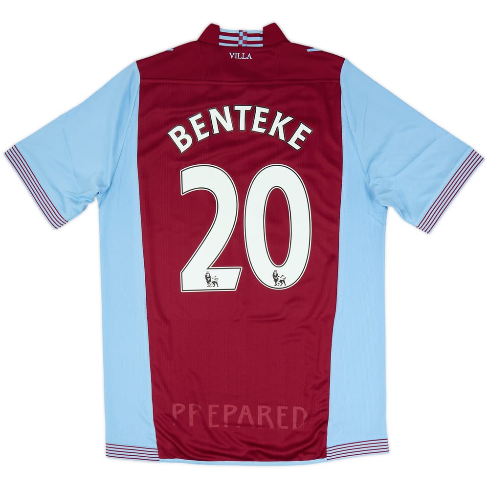 2013-14 Aston Villa Home Shirt Benteke #20 (M)