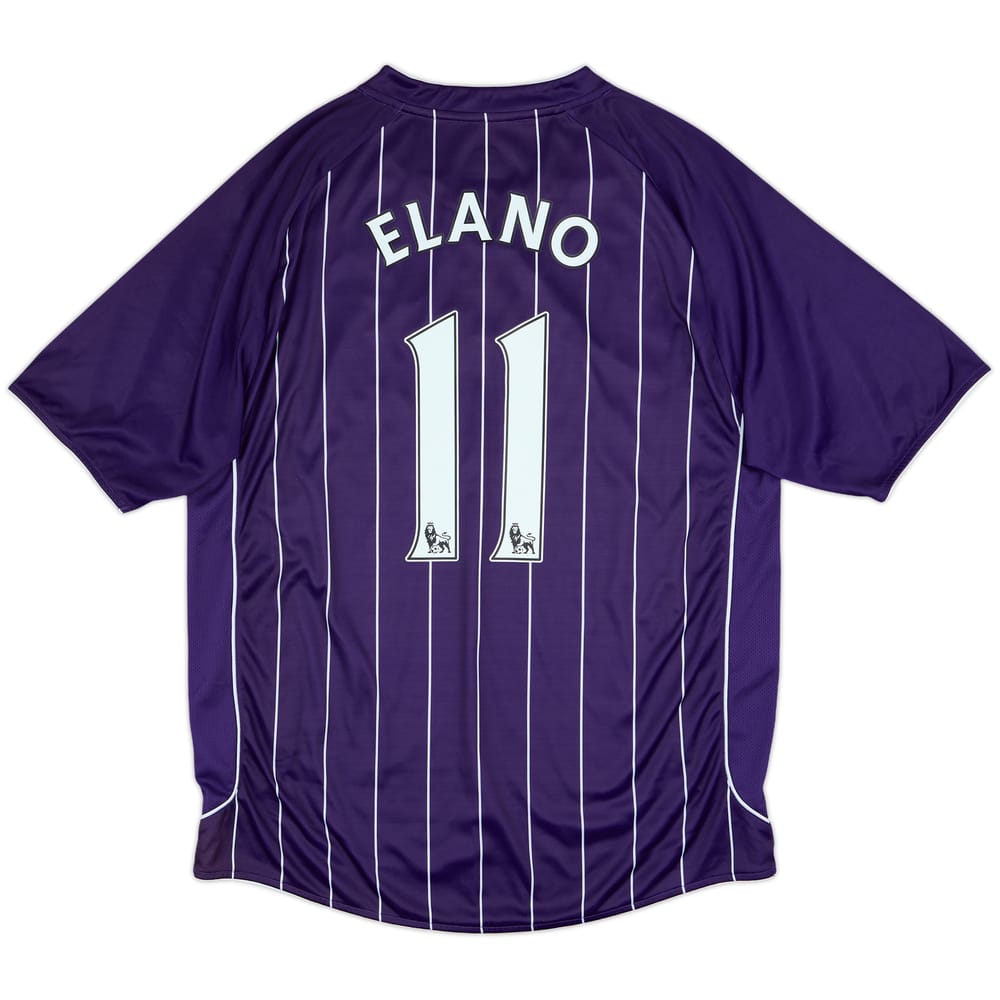 2007-08 Manchester City Away Shirt Elano #11 - 8/10 - (XL)