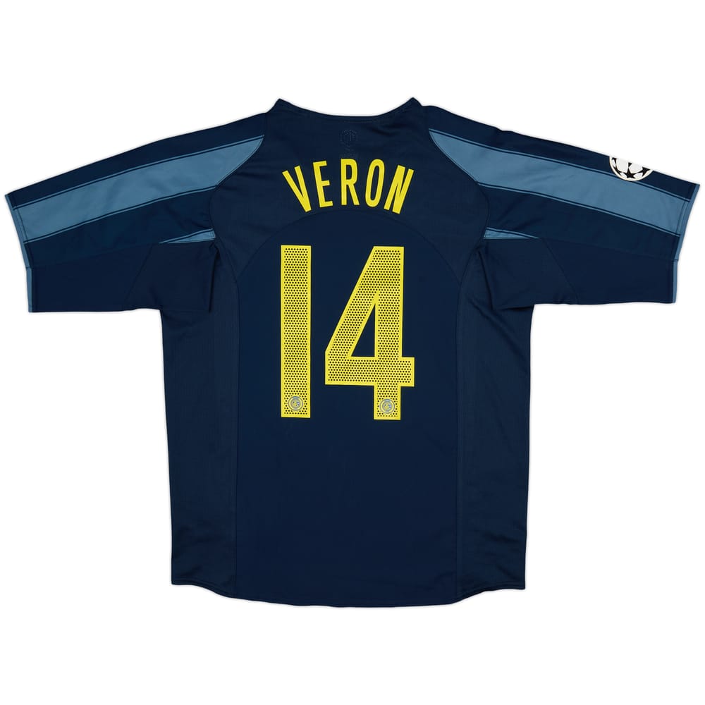 2004-05 Inter Milan Third Shirt Veron #14 - 8/10 - (L)