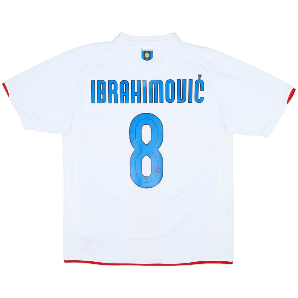 2007-08 Inter Milan Centenary Away Shirt Ibrahimovic #8 - 10/10 - (L)
