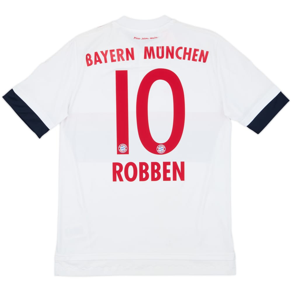 2015-16 Bayern Munich Away Shirt Robben #10 - 8/10 - (XL.Boys)