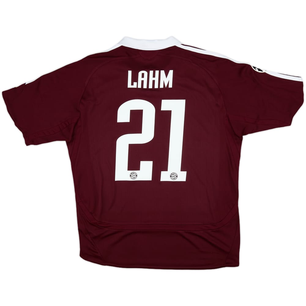 2006-07 Bayern Munich CL Shirt Lahm #21 - 9/10 - (XL.Boys)