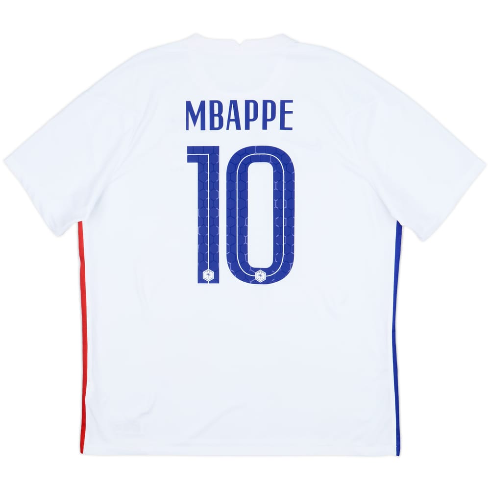 2020-21 France Away Shirt Mbappe #10 - 7/10 - (XL)
