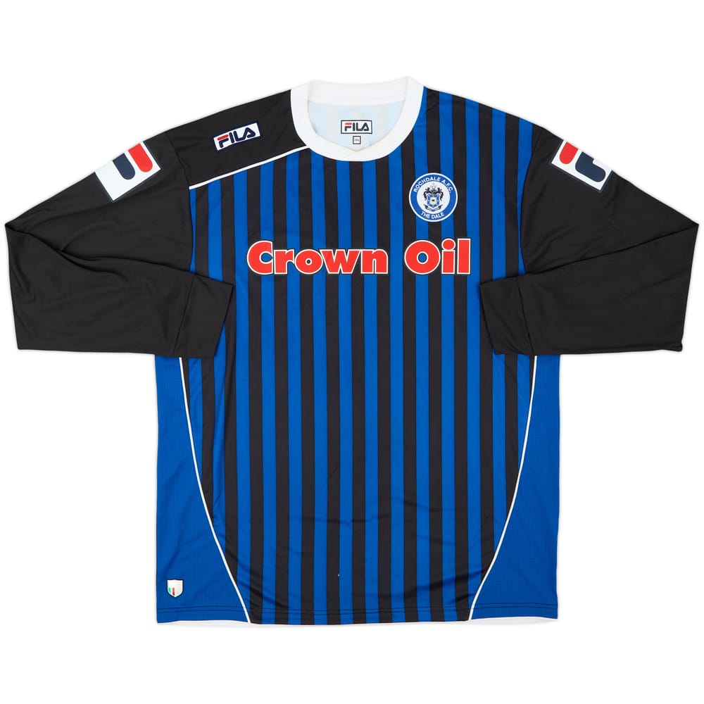 2013-14 Rochdale Home L/S Shirt - 6/10 - (3XL)