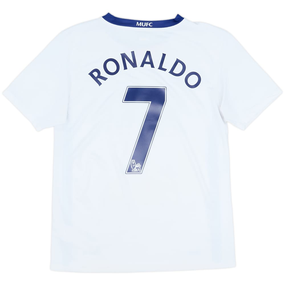 2008-10 Manchester United Away Shirt Ronaldo #7 - 7/10 - (XL.Boys)