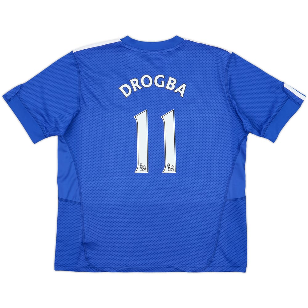 2009-10 Chelsea Home Shirt Drogba #11 - 8/10 - (L.Boys)