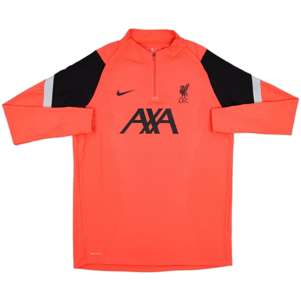 2020-21 Liverpool Nike Vaporknit 1/4 Zip Drill Top - 8/10 - (XL)