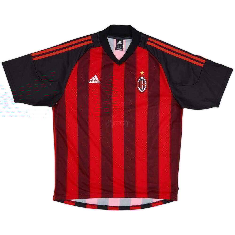 2002-03 AC Milan Home Shirt - 4/10 - (L)