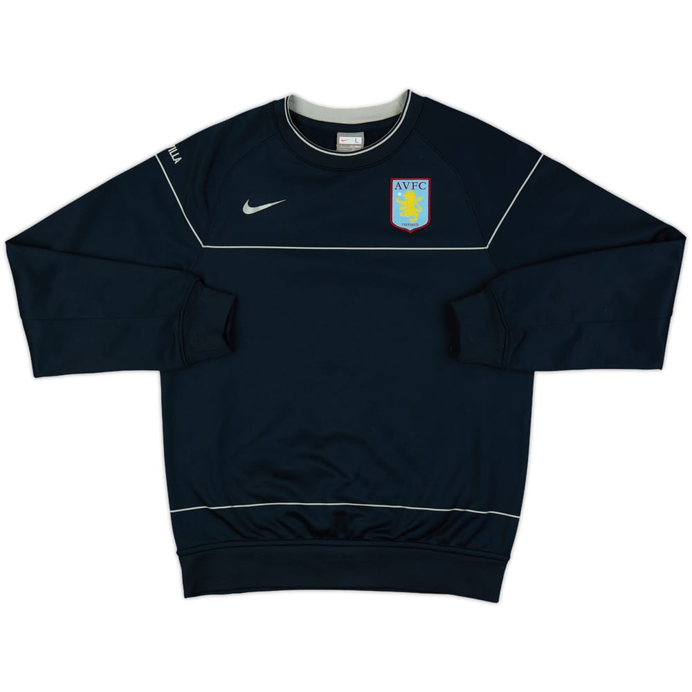 2008-09 Aston Villa Nike Sweat Top - 9/10 - (L.Boys)