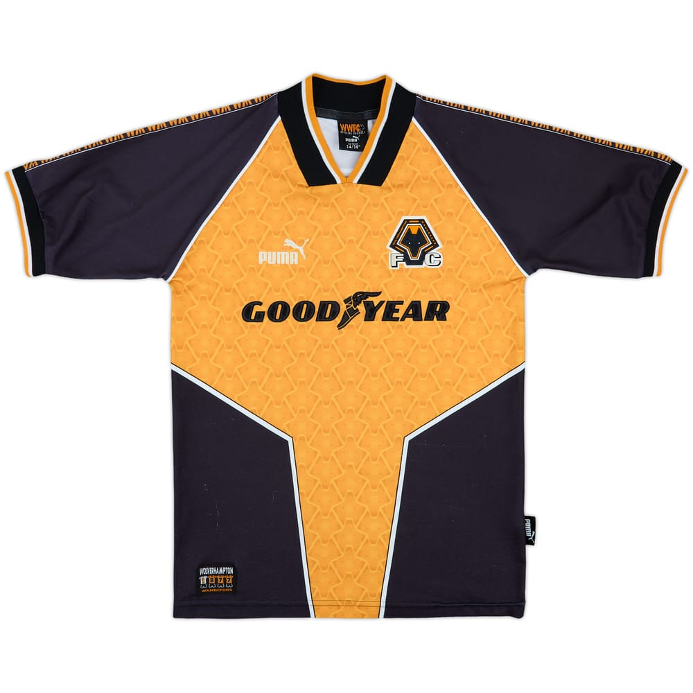 1996-98 Wolves Home Shirt - 7/10 - (S)