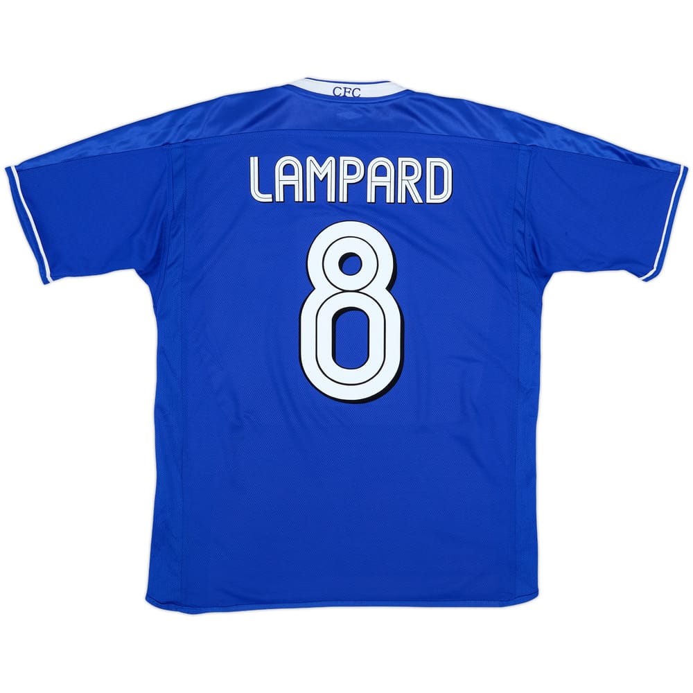 2003-05 Chelsea Home Shirt Lampard #8 - 7/10 - (M)