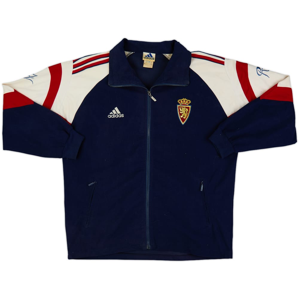 1997-98 Real Zaragoza adidas Track Jacket - 6/10 - (XL)